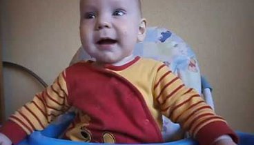 Baby singing songs funny with his crazy family teenager plays clarin ...