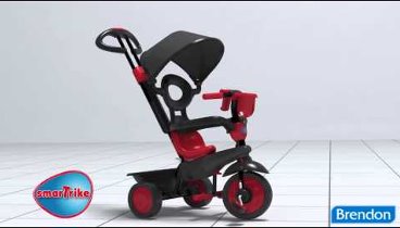 smarTrike Boutique 4 in 1 TS tricykel - Touch Steering Technology