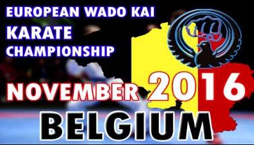European Championship 43 Karate Wado Kai Belgium 2016
