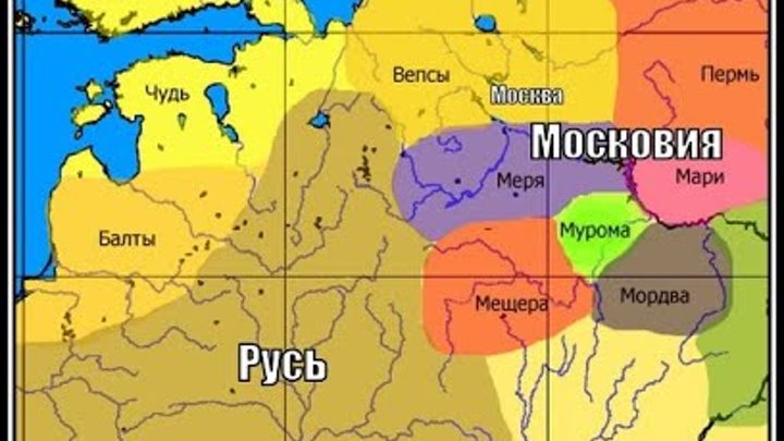 Географическое расположение финно угорских племен Олександр Гладков - Заметки OK.RU