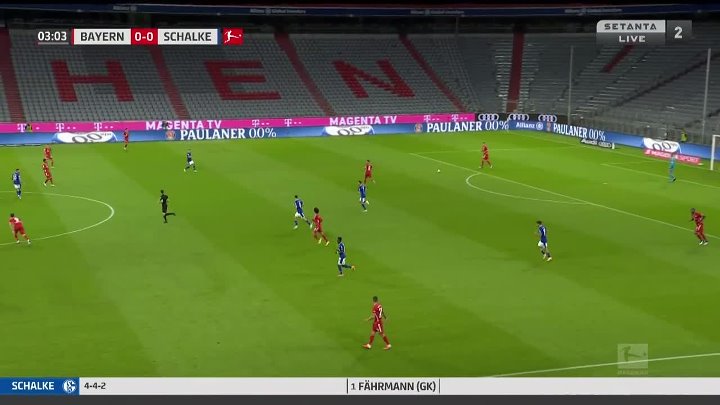 ブンデスリーガ 第01節 バイエルン ミュンヘン Vs シャルケ フル動画 サッカー動画フル視聴