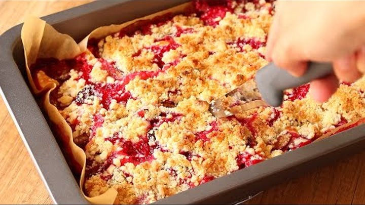 Вкусный сливовый пирог
