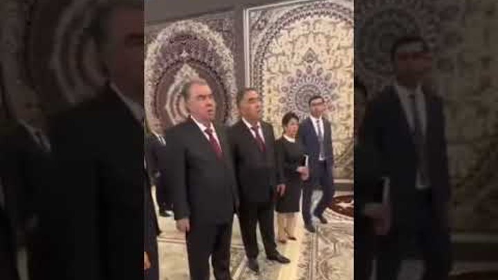Кортеж президента Таджикистана