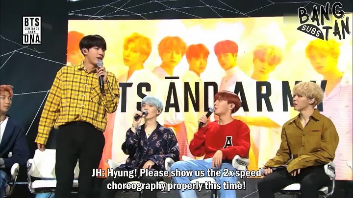 Comeback Show Dna 100 Second Interview Bts Trans Bangtansubs