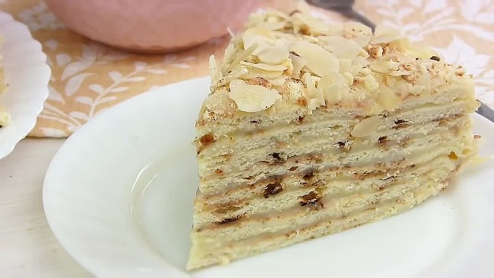 Творожный торт на сковородке