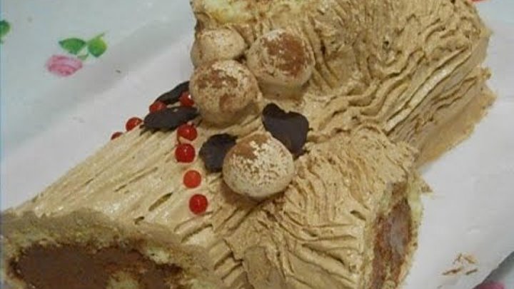 Шоколадное полено от Пьера Эрме