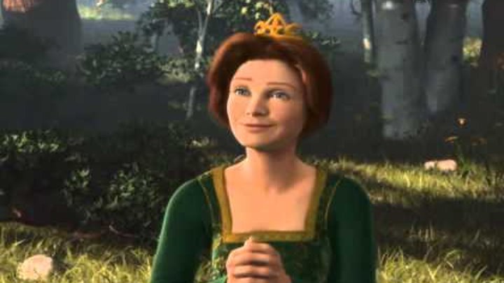 Escena Graciosa De Shrek 1 Canto De Fiona