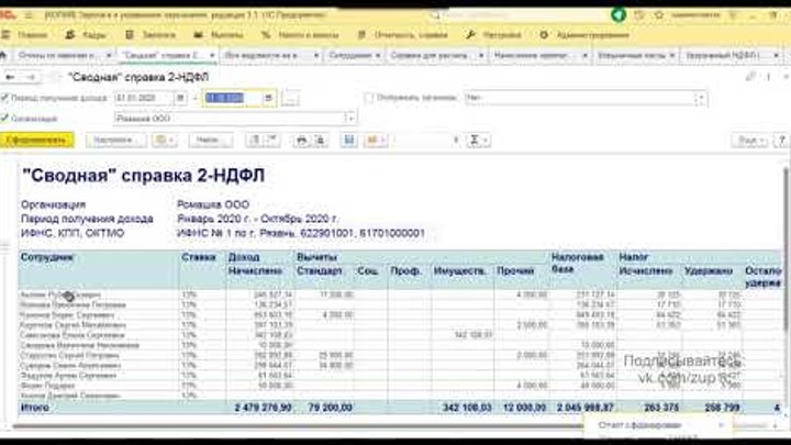 бухучет ндфл в 2023 году