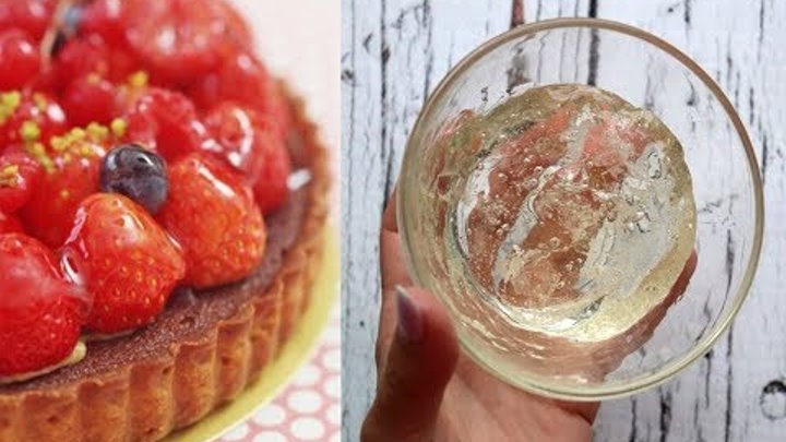 Кондитерский гель в домашних условиях рецепт для вафельной картинки на торт