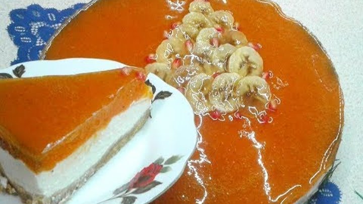 Чизкейк с хурмой
