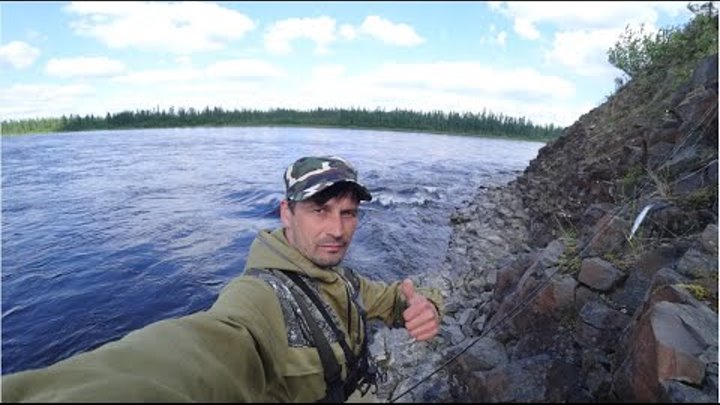 Зимняя рыбалка на плато Путорана