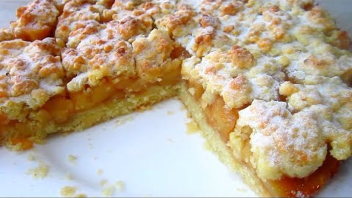 Яблочный пирог пальчики оближешь