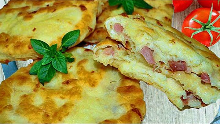 Сырные лепешки за 15 минут