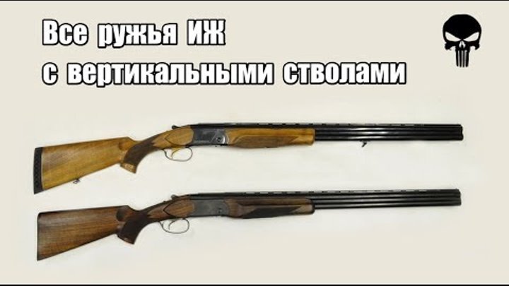 Иж с вертикальным расположением стволов