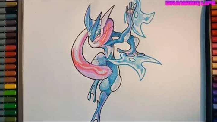 Thử thách bản thân với một bức vẽ Pokémon Greninja mà không cần bất kỳ hướng dẫn hay ví dụ nào! Điều này sẽ thử thách khả năng vẽ của bạn và giúp bạn phát triển trí tưởng tượng của mình một cách hoàn hảo!