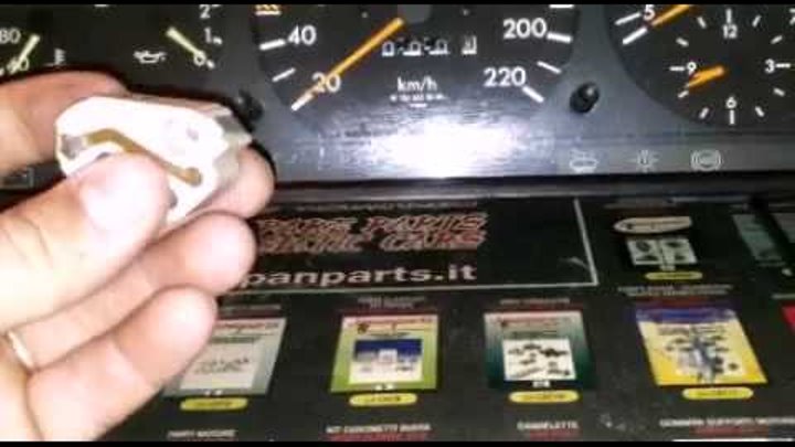 подсветка панель печки мерседес w124