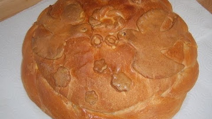 Выпечка и украшение каравая