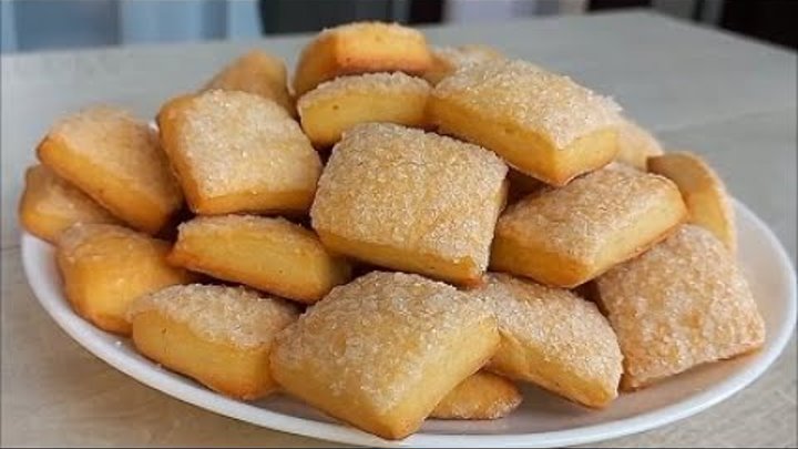 Печенье завитушки на сметане