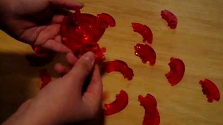 Как собрать 3 д пазл видео. Собрать 3д розу. Как собрать 3д пазл кролик. 3д пазлы кристалл. Волшебное яблоко.