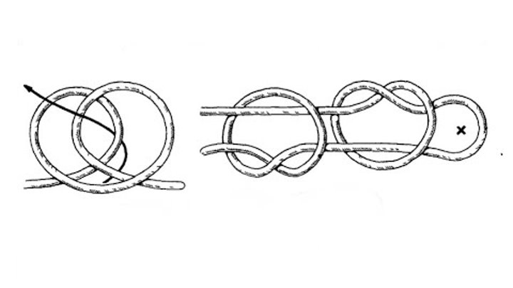 Амфорный узел для бутылки пошагово схема