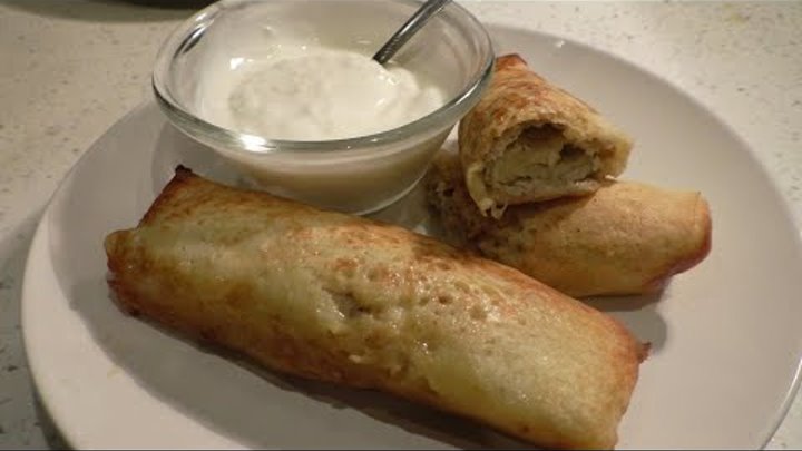 Блины картофельные на кефире
