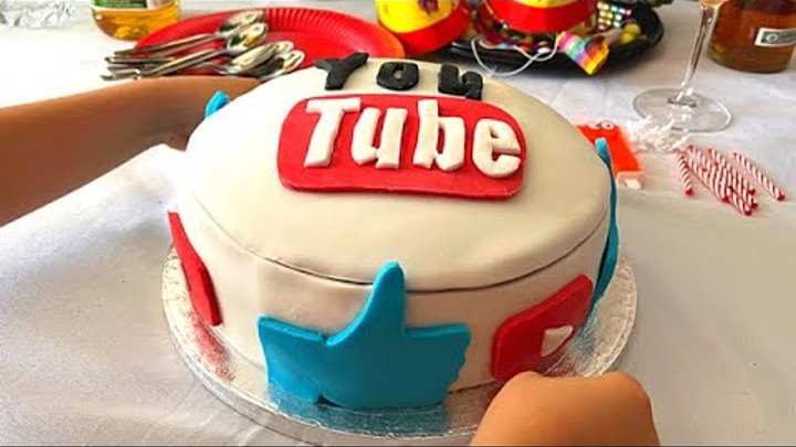 Торт ютуб для мальчика
