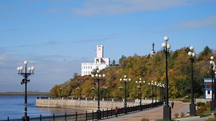 Хабаровск набережная утес