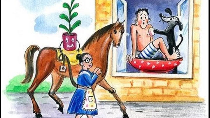 Картина ехал ваня мультфильм 1975