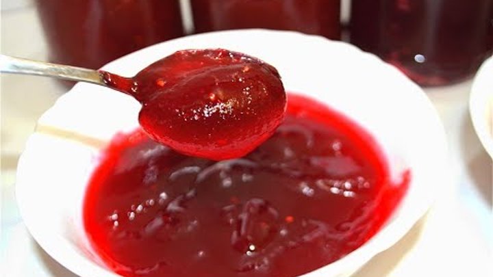 Малиновое варенье без косточек