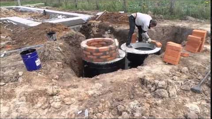Глиняный замок для колодца из бетонных колец. Кирпичный колодец для канализации. Оголовок колодца к1а. Наращивание кольца колодца. Кирпичный канализационный колодец.
