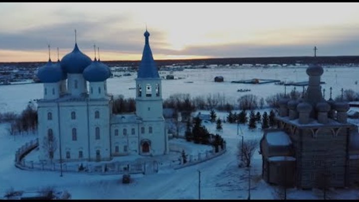 Церковь с квадрокоптера