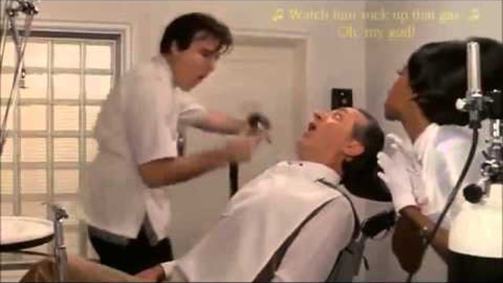 гимн стоматологов. стоматолог из фильма ужасов. песня про стоматолога. дантист песни. стычкин день выборов.