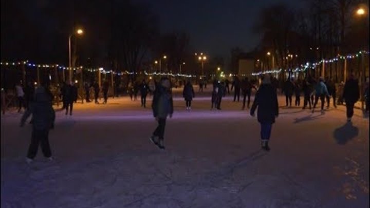 Парк гагарина в самаре каток