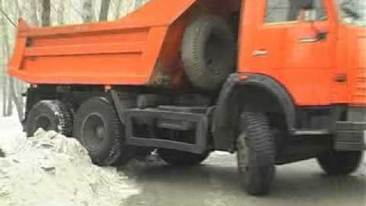 камаз буксует