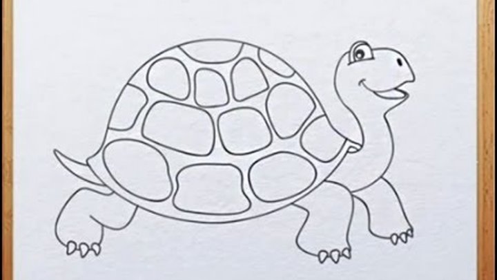 Как нарисовать черепаху ребенку 1 класс окружающий мир