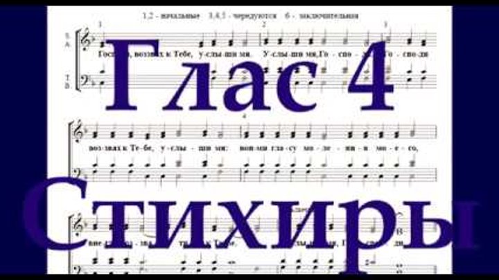 Стихиры глас 4 ноты. Глас первый стихирный ноты. Прокимен воскресный 4 гласа ноты. 4 глас стихирный. Господи воззвах 4 глас.
