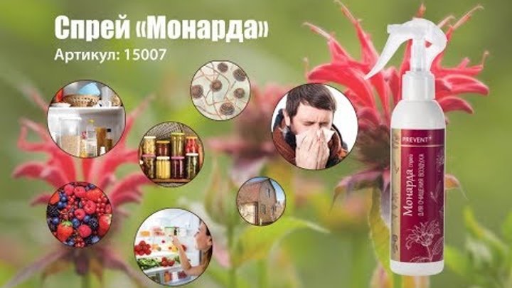 Спрей для рук с бактериофагами и пребиотиками