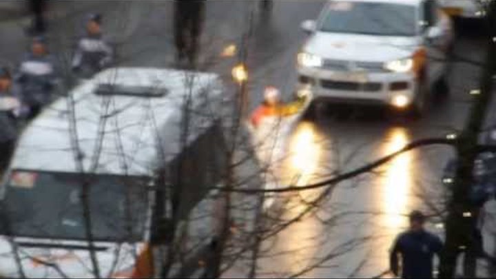 Курск 16 января. Олимпийский огонь в курске. михайлов олимпийский огонь курск.