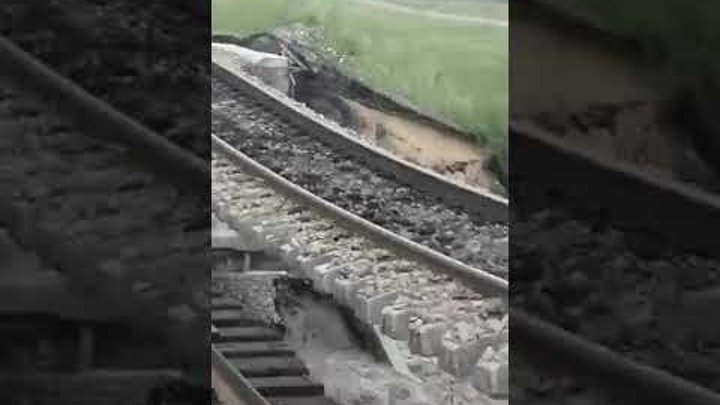 Железнодорожный мост в забайкалье