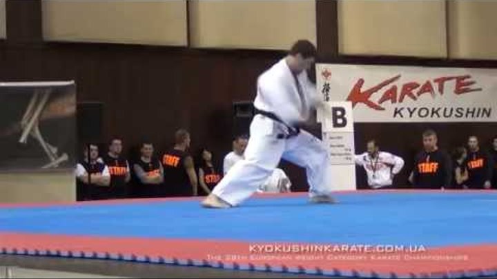 Чемпионат Европы каратэ киокушинкай ката