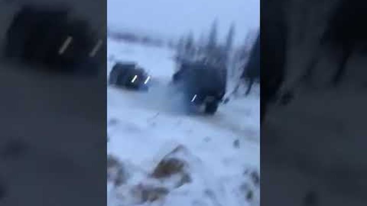 Камаз не вытянул в гору