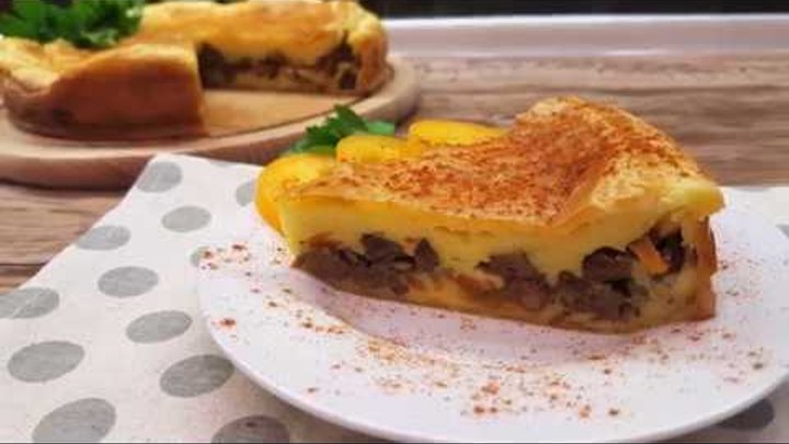 Лучшее тесто для заливных пирогов без преувеличения the best Dough for Jellied pies