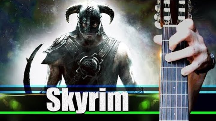 Skyrim main theme ноты для фортепиано. Музыка из скайрима ноты. На гитаре мелодия из скайрима. Unbroken road skyrim на фортепиано. Скайрим ноты для фортепиано.