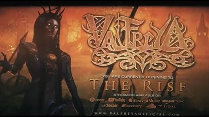 VALFREYA - The Rise (OFFICIAL LYRICS VIDEO)
