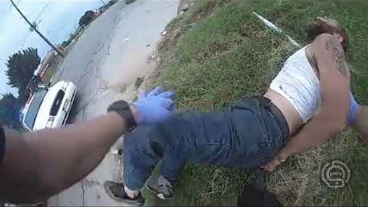 Dash Cam and Body Cam Footage Shows Chase and Arrest by Tulsa Police