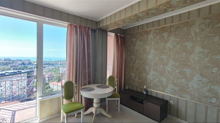 Квартира в Сочи с панорамным видом на море и город