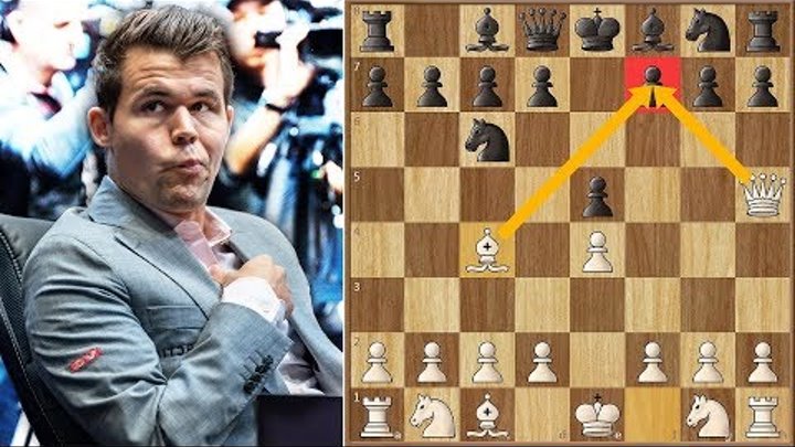 Carlsen Goes For Scholar's Mate... Oops | World Rapid Championsh ...
