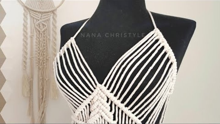 DIY BEACH DRESS : MACRAME TUTORIAL