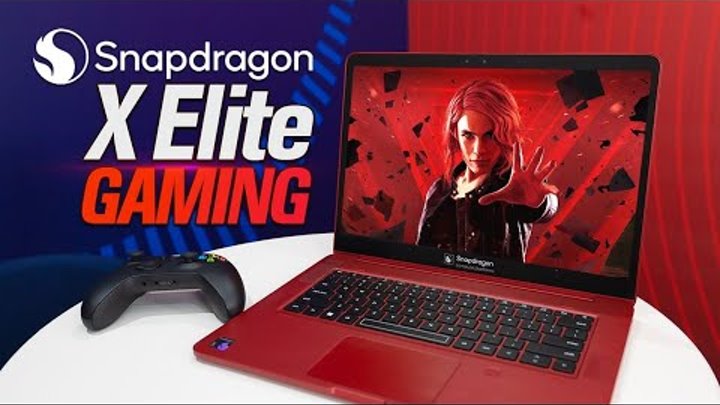 Snapdragon X Elite Gaming Test: Baldur's Gate III, Control!!!