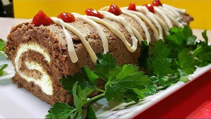 Вкусная и красивая закуска на Праздничный стол.